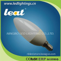 3W LED light candle sahpe C38 modle plastic body E14 base